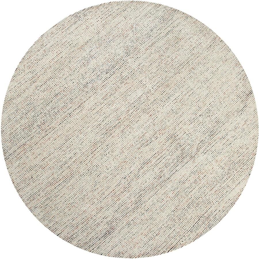 Wecon home Hamptons THIRTYTWO Laagpolig vloerkleed 200 cm rond Blauw Crème