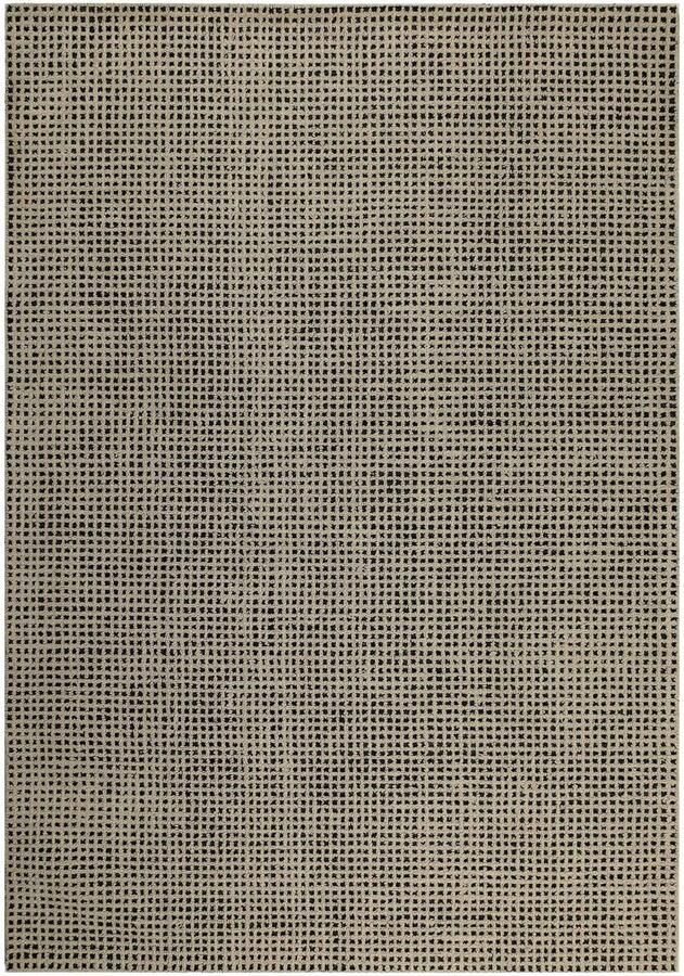 Wecon home Hamptons TWENTYNINE Laagpolig vloerkleed 40x60 zand beige-zwart