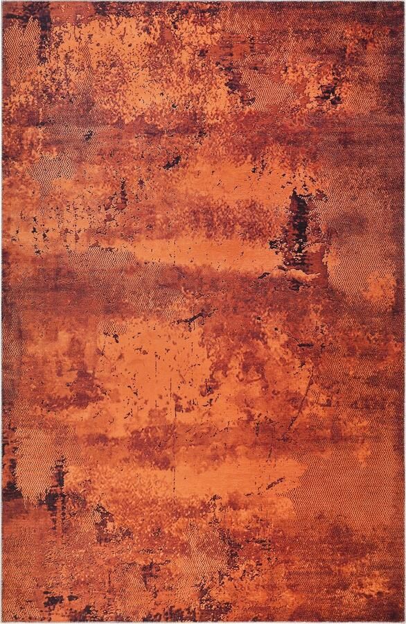 Wecon home Radiate Laagpolig vloerkleed 130x190 cm roest