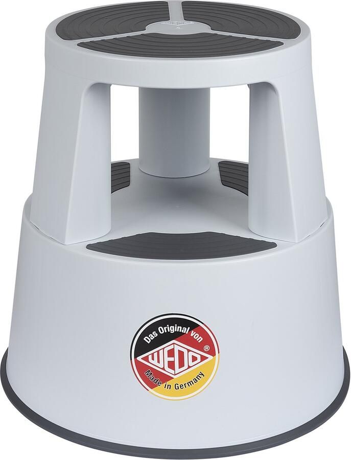 Wedo rolkruk SuperStep kunststof grijs RAL 7012