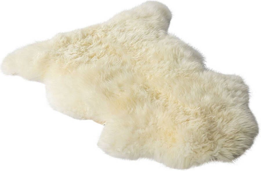 Weltevree Sheepskin Schapenvacht Stoelkussen Schapenvachten Vloerkleed Wit Natuurlijk Wol van Tesselaar Schapen