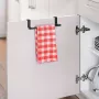 Wenko Uitschuifbare handdoekrek keukenkast zwart Ophangen zonder boren Uitschuifbaar 36 tot 60 cm uitschuifbaar - Thumbnail 1