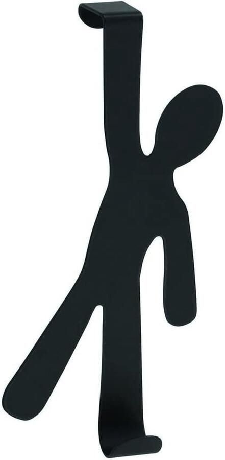 Wenko Deurhaak opdekdeur mannetje Zwart
