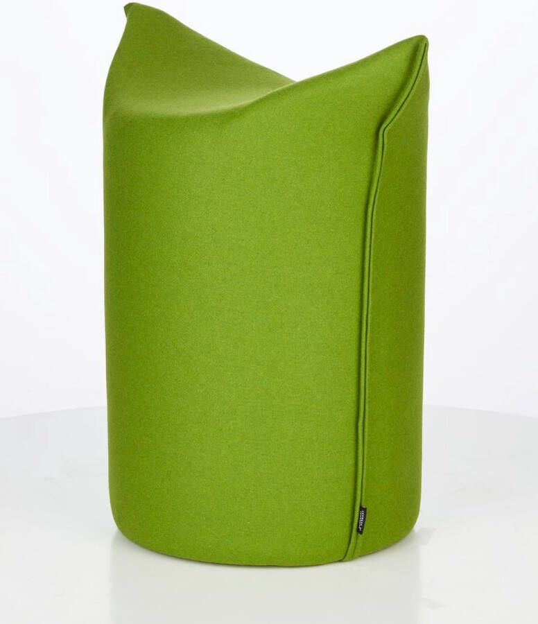 Werther Zipfel poef wolvilt moeilijk ontvlambaar zithoogte 500 mm greeplus div. kleuren