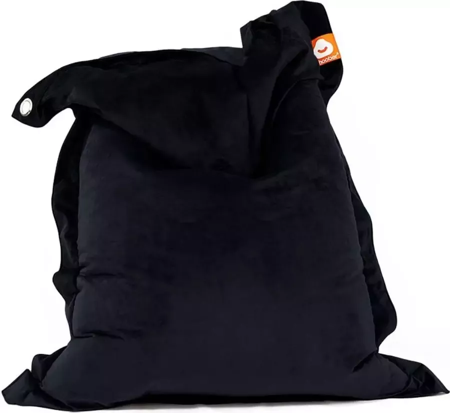 Whoober rechthoek zitzak St. Tropez M velvet marine blauw Wasbaar Zacht en comfortabel