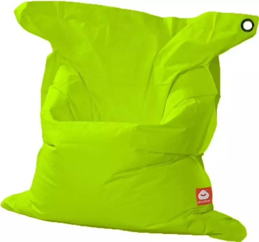 Whoober rechthoek zitzak St. Tropez XL outdoor limoen groen Wasbaar Voor binnen en buiten