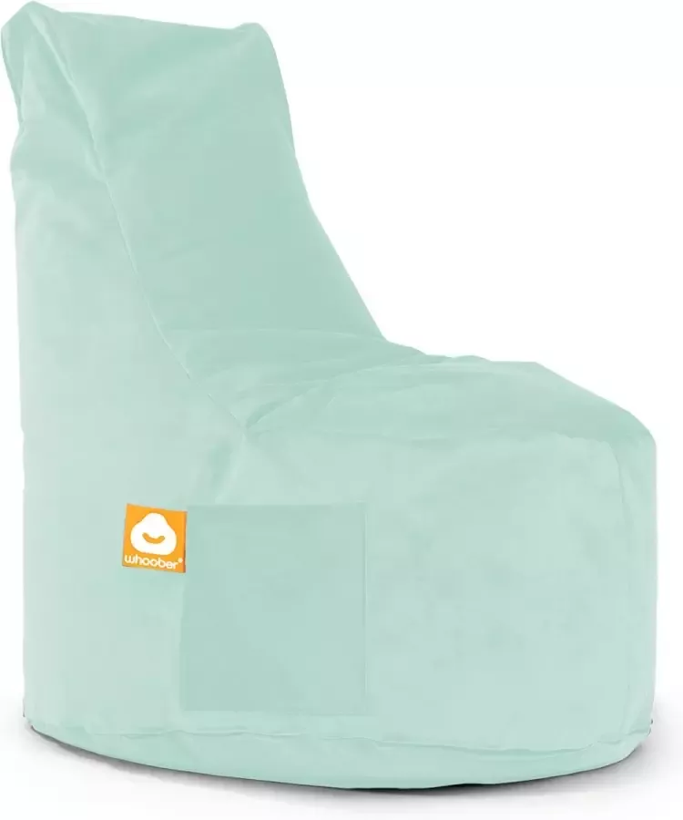 Whoober zitzak stoel Nice velvet mintgroen Wasbaar Zacht en comfortabel