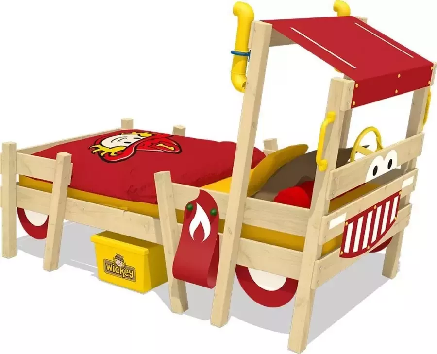 Wickey Kinderbed CrAzY Sparky Pro Speelbed Rood