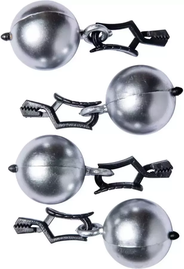 Wicotex Tafelkleed-hangers kogels zilver
