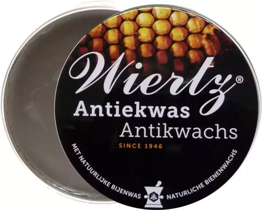 Wiertz Antiekbruin 250 gr boenwas van zuivere bijenwas meubelonderhoudsmiddel - Foto 3