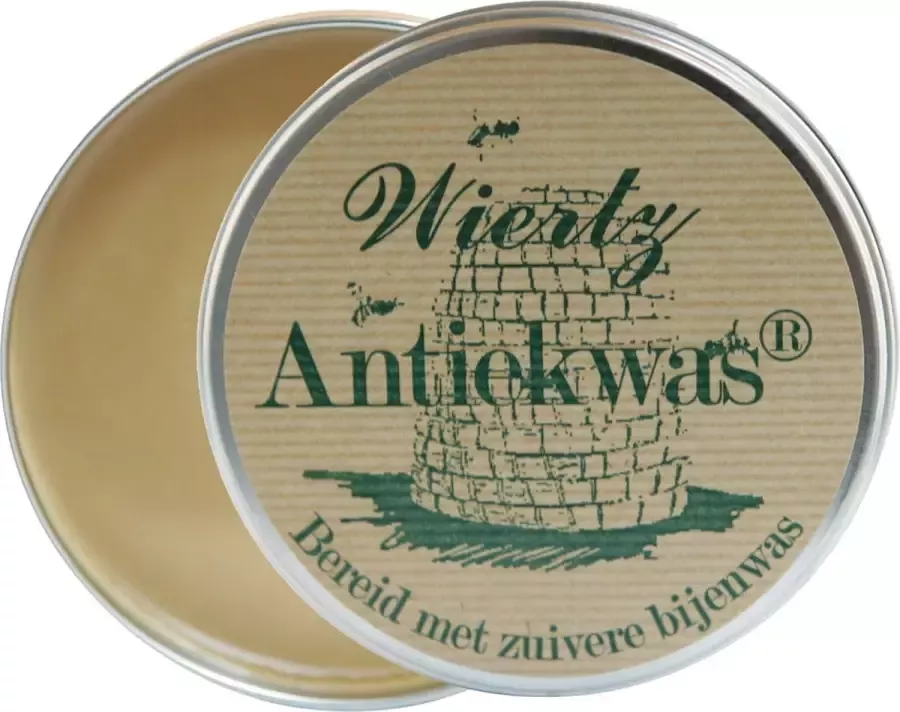 Wiertz Antiekwas Loog 380 ml 250 g boenwas van zuivere bijenwas meubelonderhoudsmiddel
