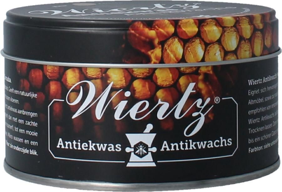 Wiertz Antiekbruin 250 gr boenwas van zuivere bijenwas meubelonderhoudsmiddel