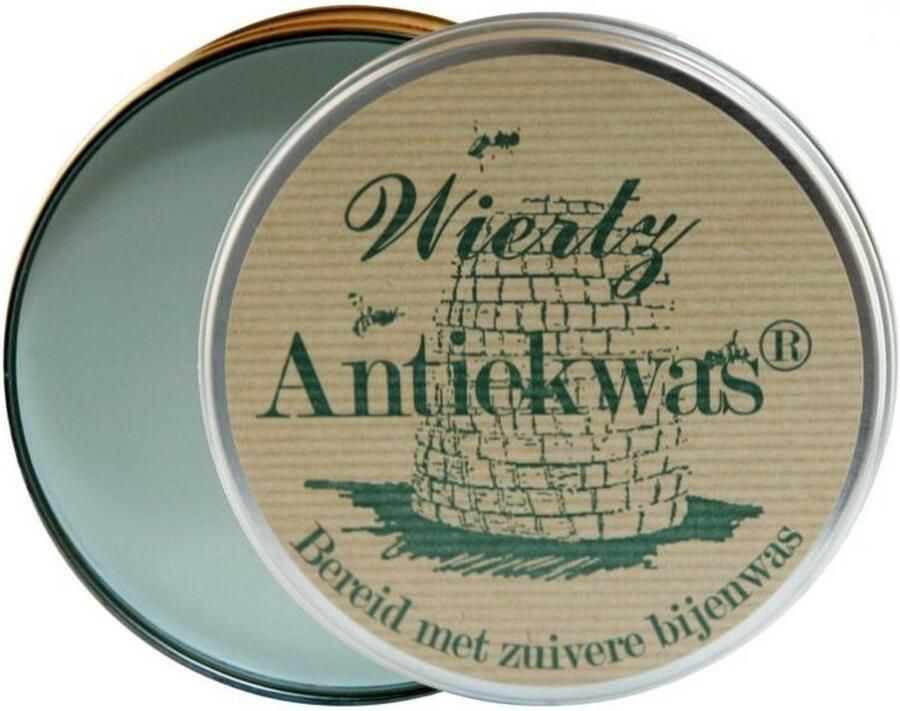 Wiertz Antiekwas Blanc wit 250 gr boenwas van zuivere bijenwas meubelonderhoudsmiddel