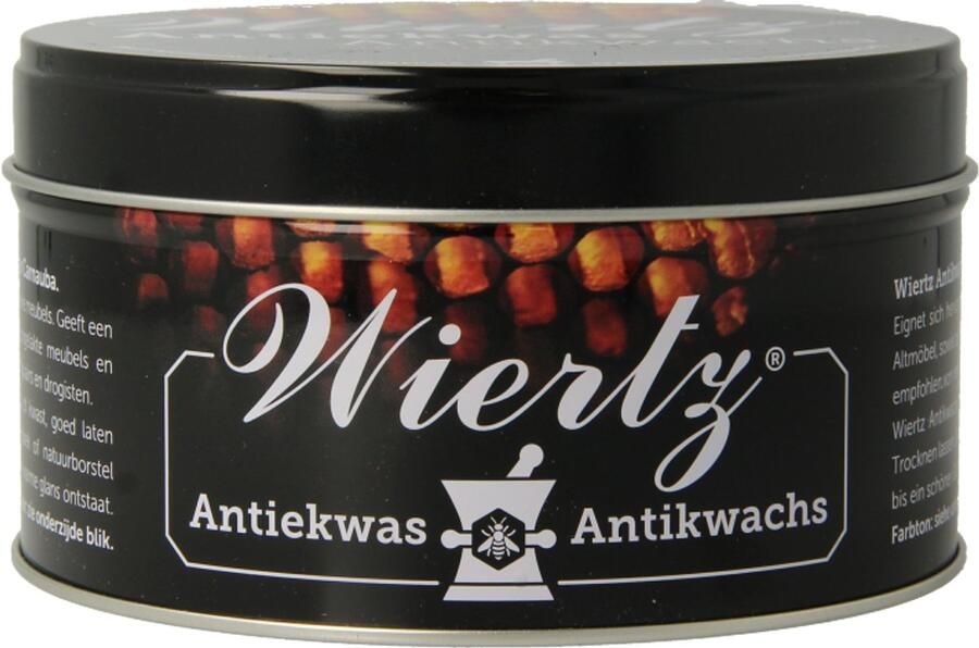 Wiertz Antiekwas Loog 380 ml 250 g boenwas van zuivere bijenwas meubelonderhoudsmiddel - Foto 2