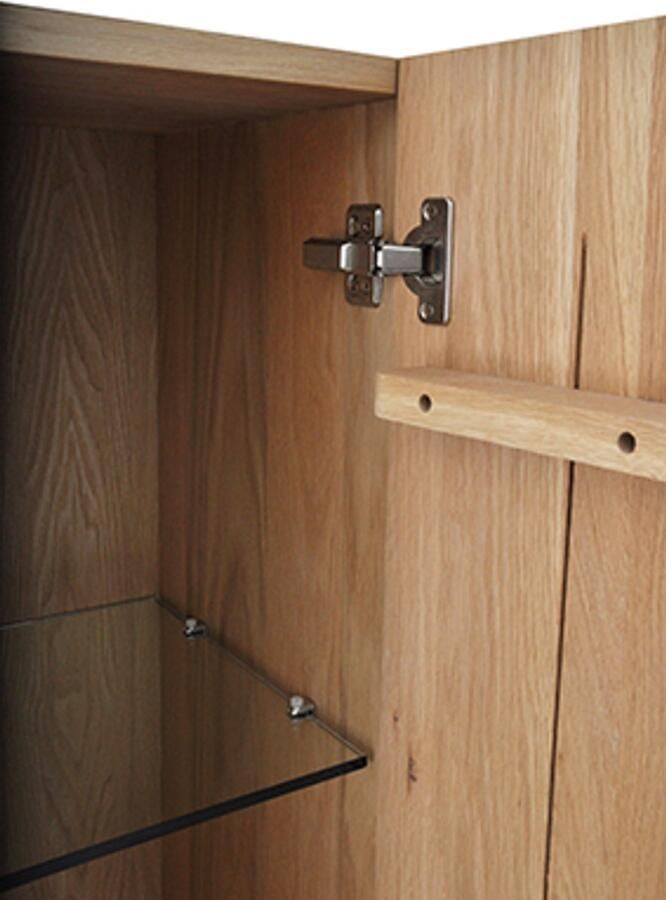 Wiesbaden WOON-DISCOUNTER.NL Vision OAK kolomkast met 2 deuren 160x35x35 38.3585