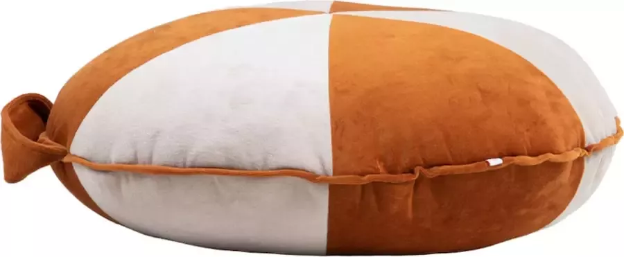 Wigiwama Cookie Beanbag Velvet Cinnamon Beige Small