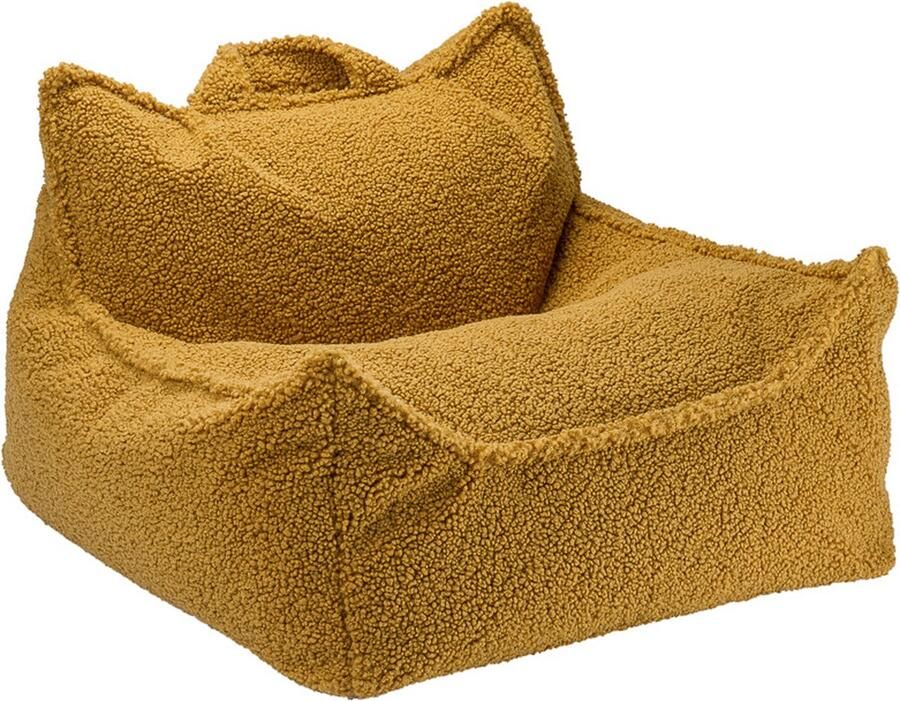 Wigiwama Teddy Beanbag Chair Zitzak 80x70x50cm Maple