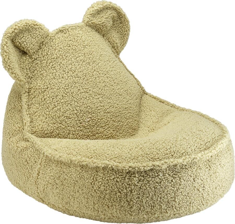 Wigiwama Teddy Bear Beanbag Chair Zitzak 70x60x42cm Matcha