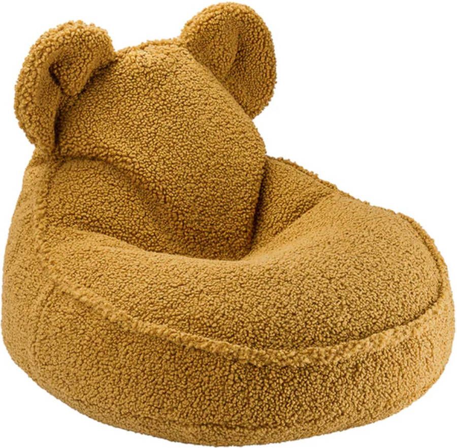 Wigiwama Zitzak Bear Maple beanbag teddy uitwasbare hoes fluffy zitzak