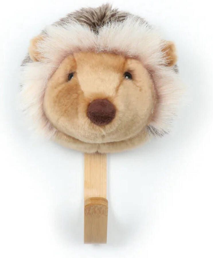 Wild&Soft Wild & Soft Houten dierenkapstok Egel