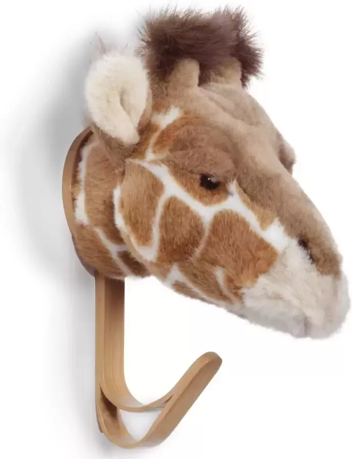 Wild&Soft Wild & Soft Houten dierenkapstok Giraf - Foto 2