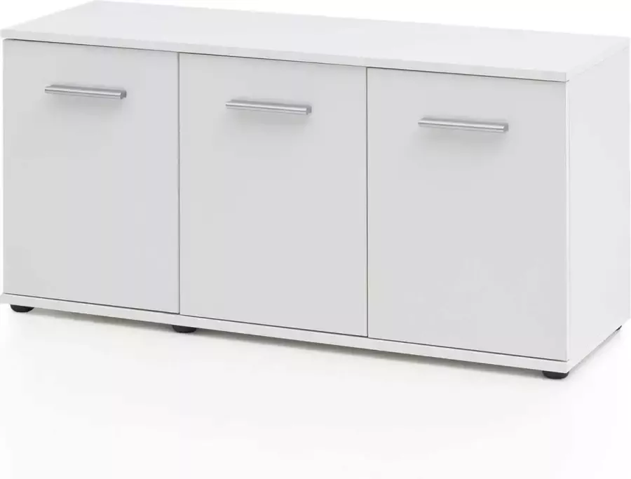 Wilmes Schoenenkast Dion 3 deuren wit
