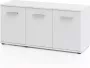 Wilmes Schoenenkast Dion 3 deuren wit - Thumbnail 1