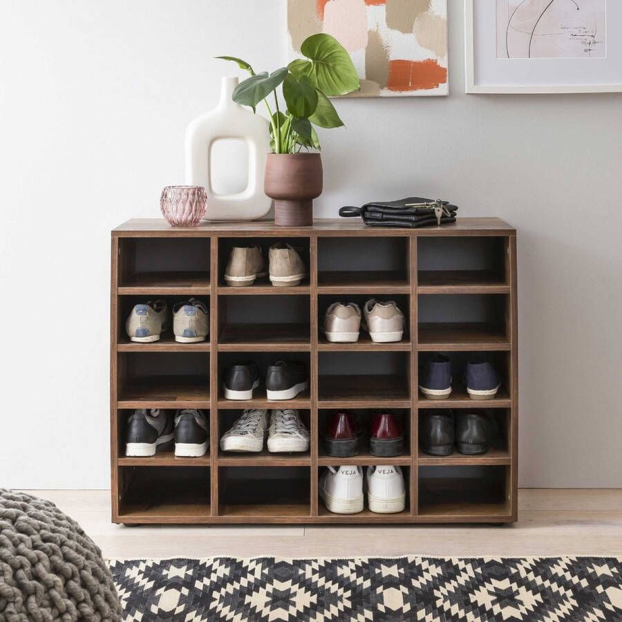 Wilmes Schoenenkast Judy 91.50cm 20 vakken old style