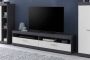 Wilmes TV Meubel Tv-meubel Otis met wandplank 160cm Wit; Grijs - Thumbnail 3