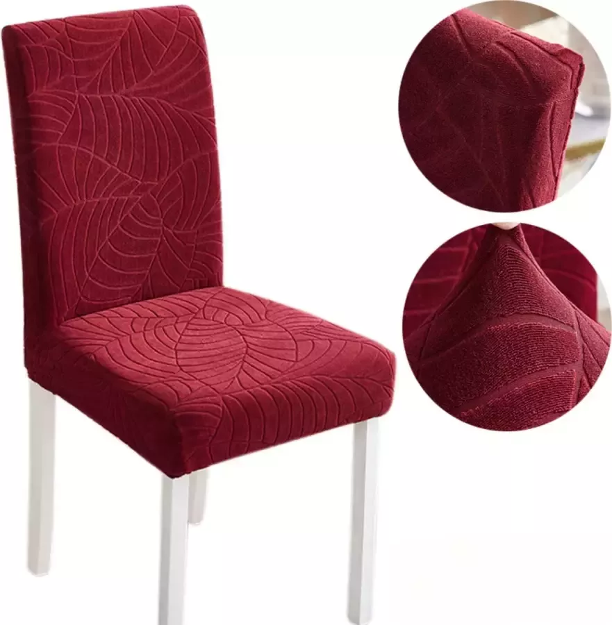 Winkrs Stoelhoes voor Eetkamerstoelen of Lage bureaustoel Rood Stoelhoezen voor meubilair