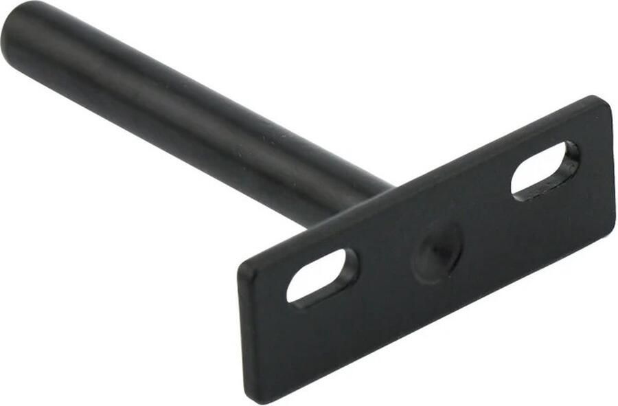WiseGoods Premium Zwevende Wandplank Beugel 3Inch Plank Beugels Klussen Bouw Accessoires Meubels DIY Tools RVS Zwart