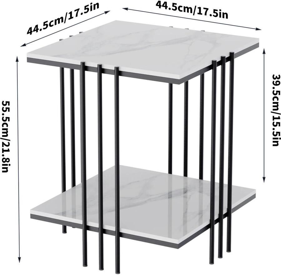 Wisfor VidaLuxe Bijzettafel Bijzettafels Bijzettafeltjes Woonkamer Bijzettafel Bank Smalle Consoletafel Entree Tafel Tafeltje Side Table Sidetable