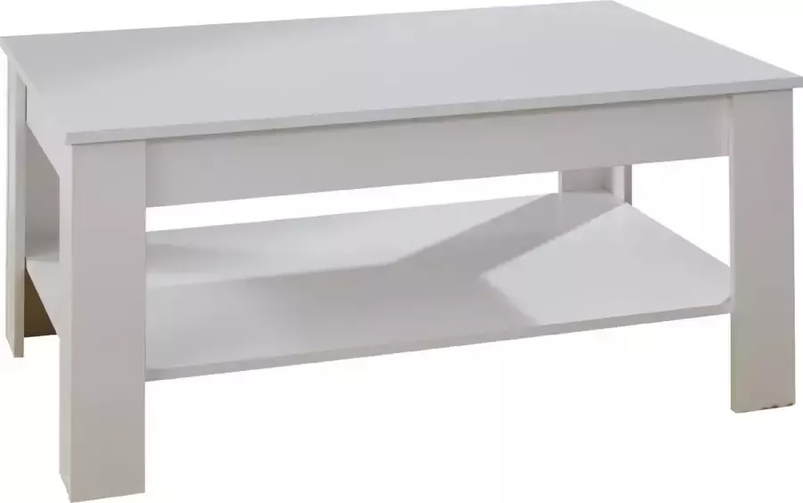 Wit Belfurn Salontafel Mondial CT-147 melamine