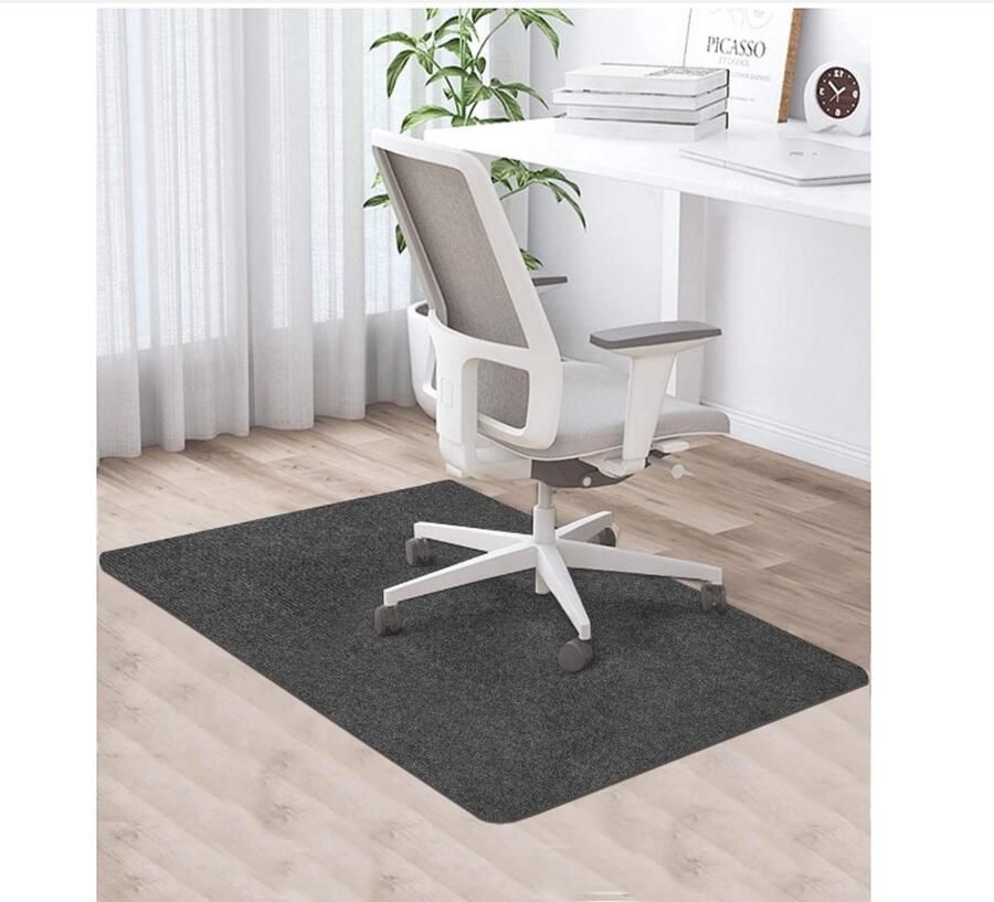 WNHB Bureaustoelmat voor Harde Vloeren en Tegels – Grote Antislip Vloerbeschermer voor Bureaustoelen