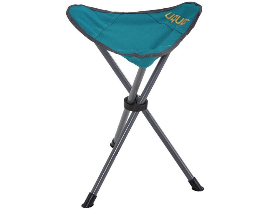 WNHB Driepootkruk XL Opvouwbare Campingkruk Lichtgewicht Vouwkruk Tot 100 kg Draagkracht