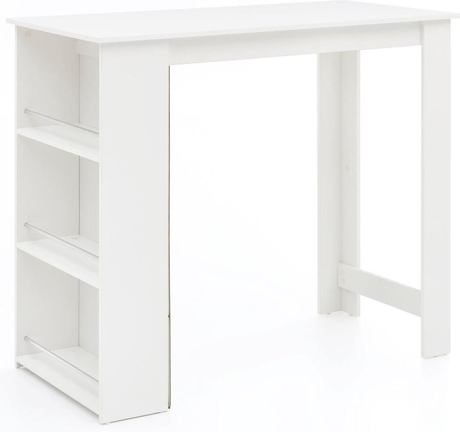 Wohnling Bartafel wit 120 cm breed WL5.732