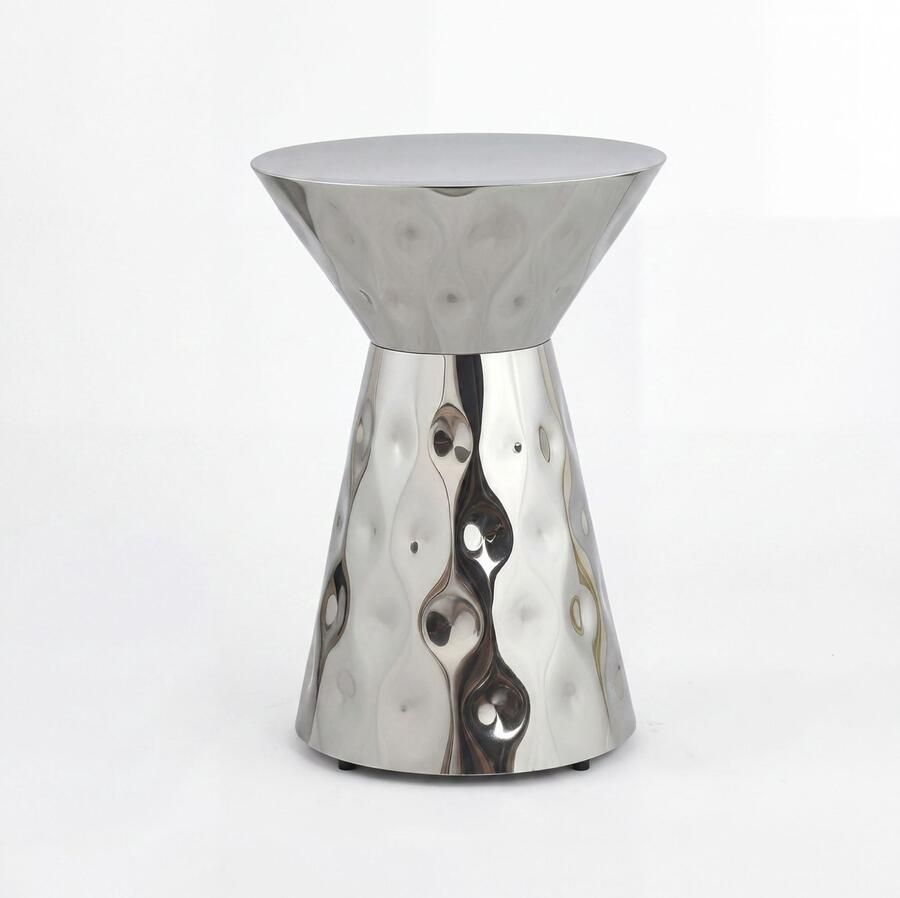 Wohnling Bijzettafel aluminium zilver 36 cm WL7.659