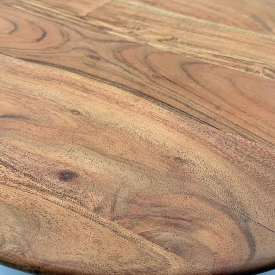 Wohnling Salontafel acaciahout rond 60 cm