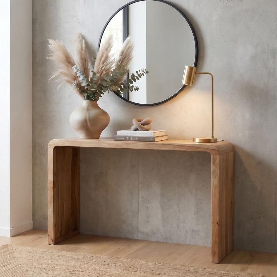 Wohnling Sidetable acaciahout 120 cm diep WL7.779 - Foto 2