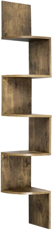 Woltu RoyaLuxe Boekenrek Boekenplank Kastje Bruin Boekenkast Kast Dressoir Kast Woonkamer Garderobe Organizer Opbergkast Opbergkasten Archiefkast Archief