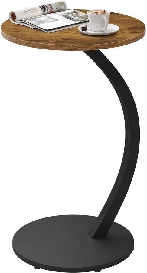 Woltu VidaLuxe Bijzettafel Bijzettafels Bijzettafeltjes Woonkamer Bijzettafel Bank Smalle Consoletafel Entree Tafel Tafeltje Side Table Sidetable