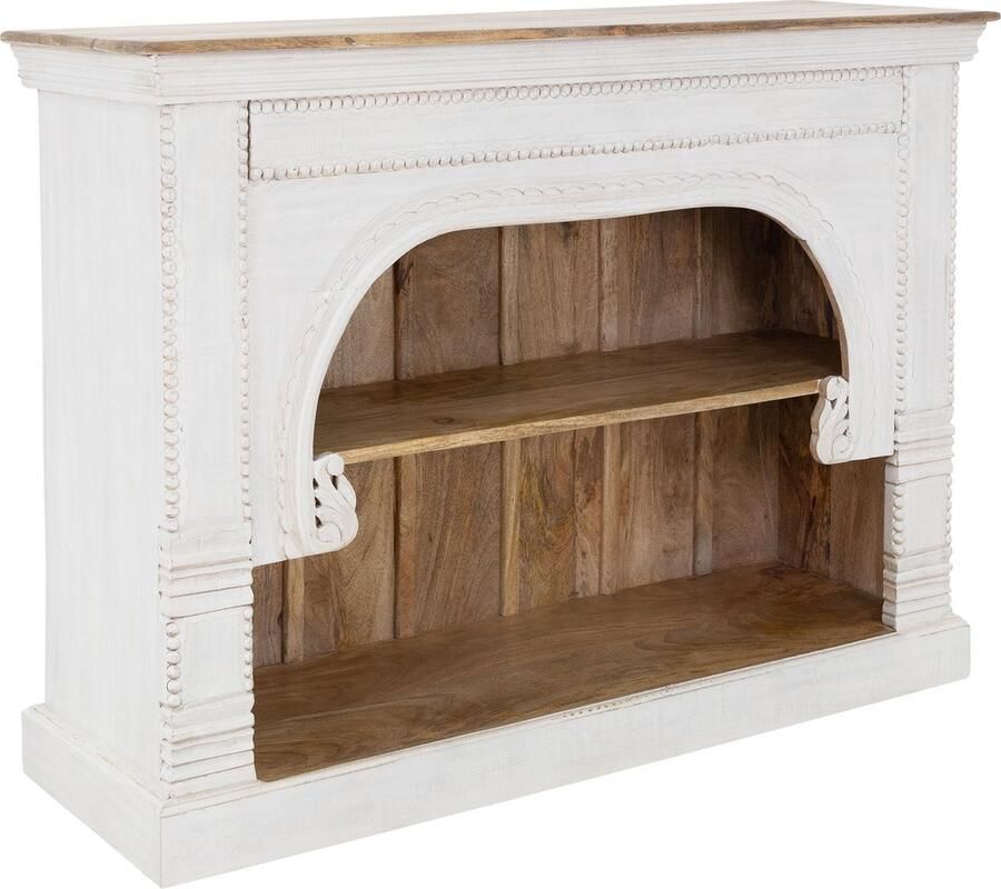 Womo-design Ladekast 90x122x41 cm wit mangohout