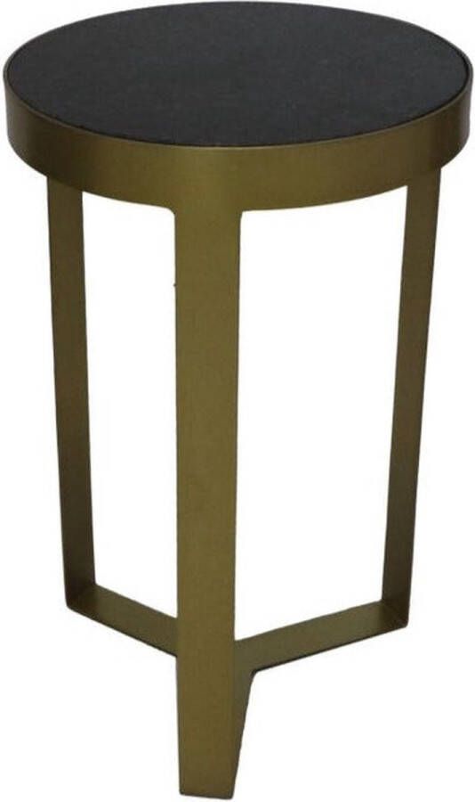 Wood Selection Bijzettafels Bijzettafeltje Woonkamer Tafeltje Woonkamertafeltje Salontafels Zwart Woonkamertafel Bedtafeltje Bijzet tafel Bijzettafel Metaal Sidetable Salontafel ø30x50 s - Foto 2