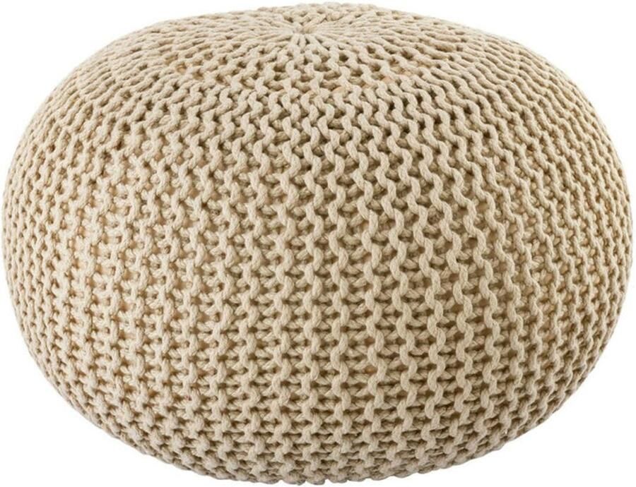 Wood Selections Finn Pouf PREMIUM gerecycled kunststof ø45cm poef hocker Kruk hockers en poefen fluwelen poef