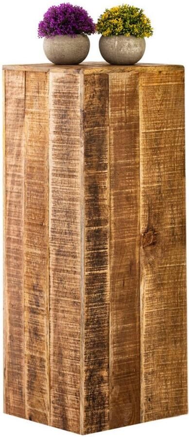 Wood Selections James bank groen stof 200x90cm bijzettafel buiten bijzettafel industrieel salontafel klein bijzettafeltje