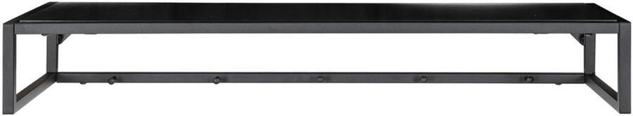 Wood Selections Noah hoedenplank zwart staal en spaanplaat 80x28 cm wandplank hout wandplank industrieel muurdecoratie wandplanken zwevend wandplank badkamer boekenplank