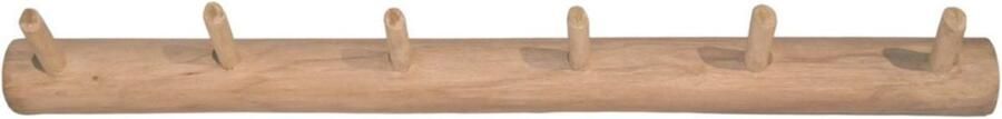Wood Selections Wandkapstok Industrieel Muur Kapstok Landelijk Muurkapstok Kapstok 6 Haken Kapstok Hangend Wand Kapstok Handdoekrek Kapstokken Hangkapstok 90x7x10