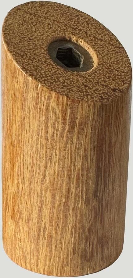 Wood Tools & Deco Set van 6 houten kledinghaken (kapstok) teak