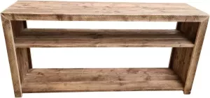 Wood4you Side table Nice Steigerhout 160Lx78Hx38D 160cm