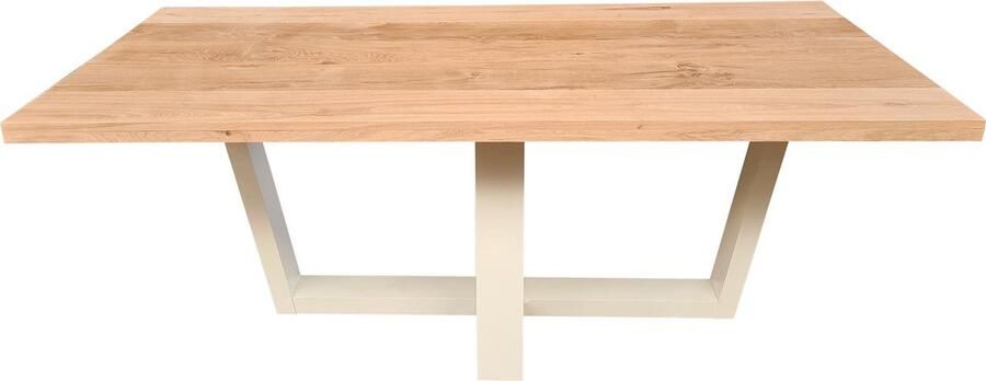 Wood4you Eettafel Florida Eikenhout 160Lx78Hx96D cm Eettafels